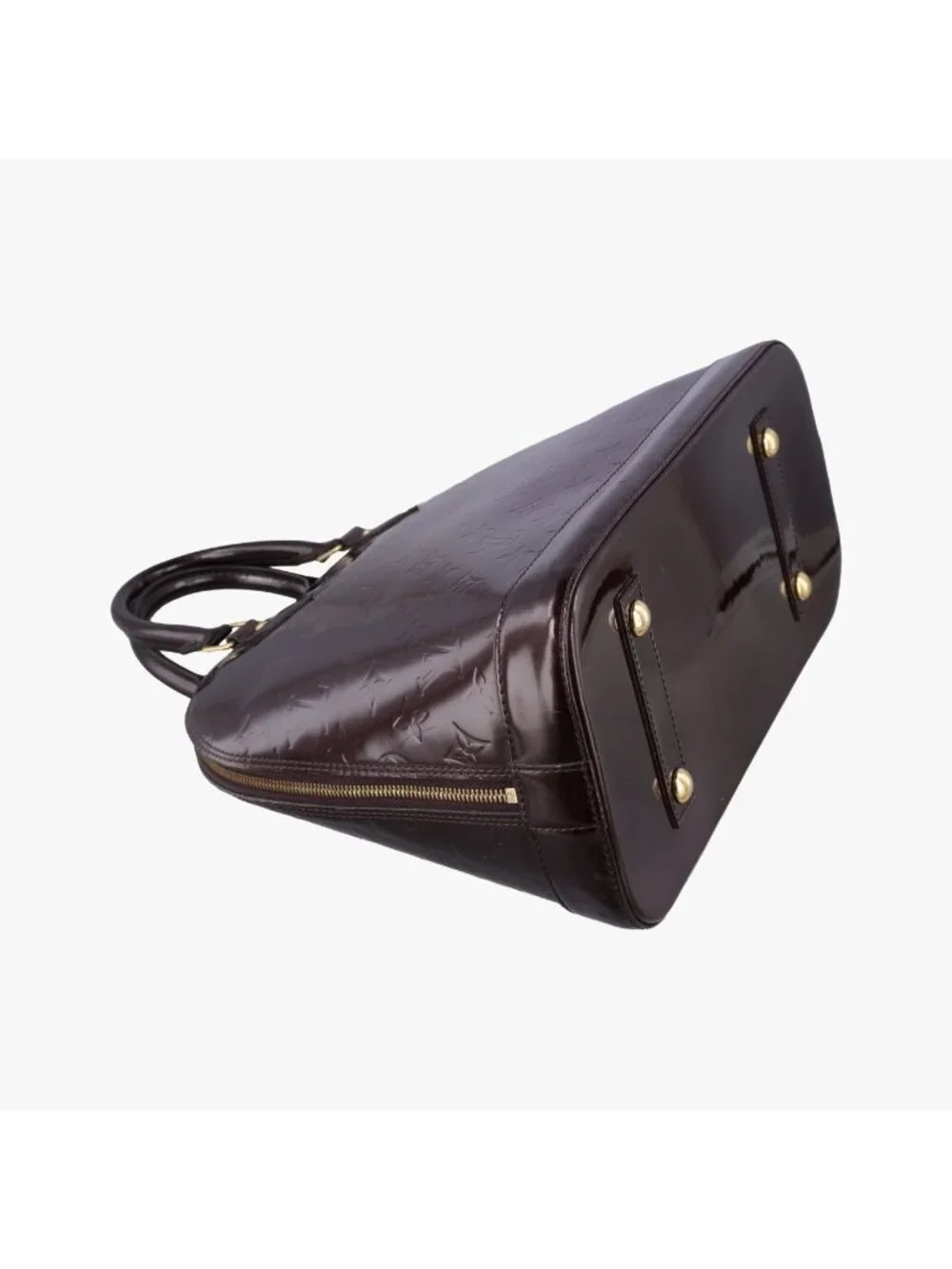 Louis Vuitton Alma PM Rouge Fauvist Vernis Handbag